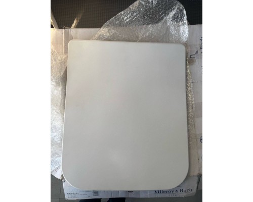 Сиденье для унитаза, Villeroy&Boch, Verity Line, шг 375-560, цвет-альпийский белый ( Поврежденный)