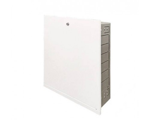 Шкаф коллекторный металлический встраиваемый UNI-FITT 594х670-760х125-195 Шкаф коллекторный металлический встраиваемый UNI-FITT 594х670-760х125-195