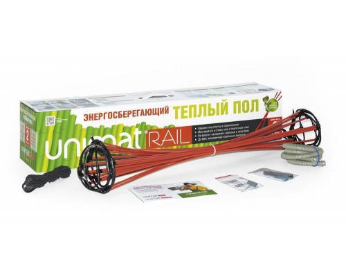 Стержневой теплый пол UNIMAT RAIL 130 Вт/м2, 2 кв м