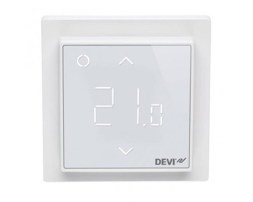 Терморегулятор с Wi-Fi DEVIreg Smart полярно-белый Терморегулятор с Wi-Fi DEVIreg Smart полярно-белый