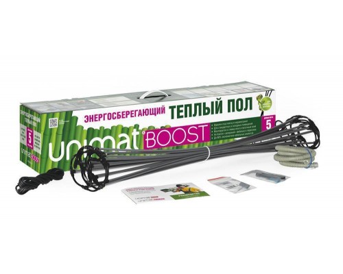 Стержневой теплый пол UNIMAT BOOST 160 Вт/м2, 7 кв м