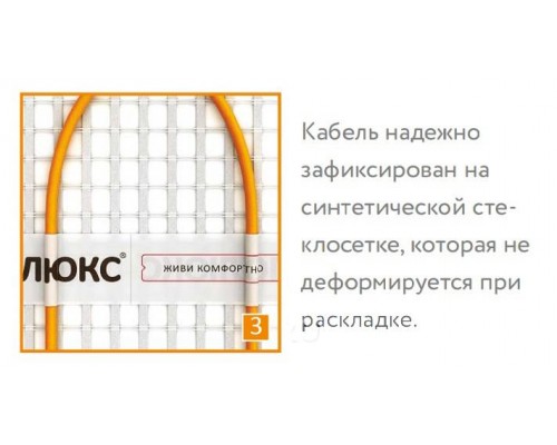 Теплый пол Теплолюкс TropixМНН 640 Вт (4,0 кв.м)