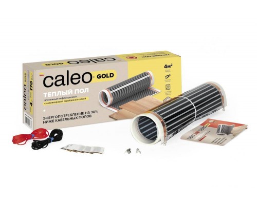 Пленочный теплый пол CALEO GOLD 230 Вт/м2, 10 м2