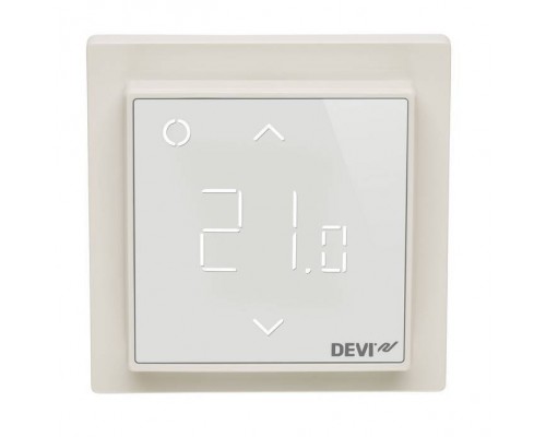 Терморегулятор с Wi-Fi DEVIreg Smart белый