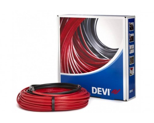 Греющий кабель DEVIflex18T, 2135 Вт, 118 м, 140F1250 (11,8-21,1 кв. м) Греющий кабель DEVIflex18T, 2135 Вт, 118 м, 140F1250 (11,8-21,1 кв. м)