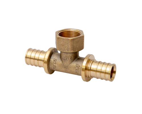 Тройник, Premium, 25 x 3/4 x 25, В, латунь Тройник, Premium, 25 x 3/4 x 25, В, латунь