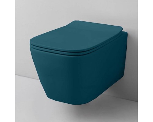 Унитаз, Artceram, A16, подвесной, шгв 360-525-360, цвет-Green petrolio