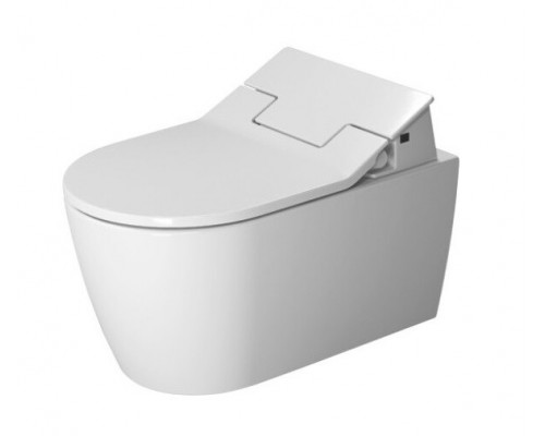 Унитаз, Duravit, ME by Starck, подвесной, шгв 370-570-355, крышка с функцией биде, цвет-белый