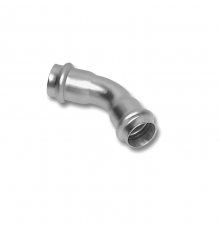 Отвод 45° Sanha NiroPress 316L ВПр-ВПр, 22, 9041.3