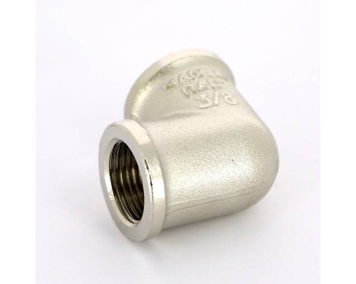 Угол В никелированный TIEMME 3/8"