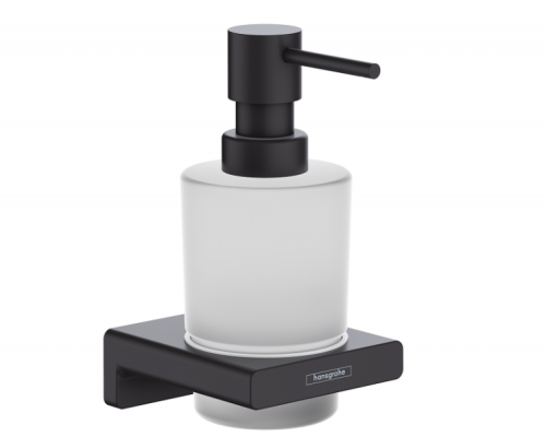 Дозатор для жидкого мыла, Hansgrohe, AddStoris, шгв 81-91-158, цвет-черный матовый