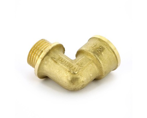 Угол НВ с упором TIEMME 1/2"