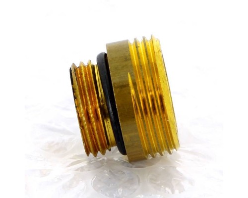 Ниппель Н UNI-FITT 1/2"х3/4" для радиаторных узлов