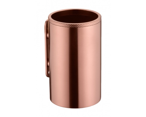 Boheme Uno Стакан для зубных щеток подвесной, латунный, цвет: copper brushed 10974-CB