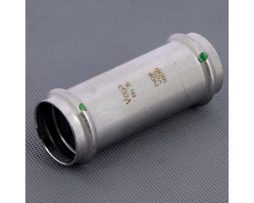 Муфта надвижная пресс нержавеющая сталь Sanpress Inox VIEGA 35