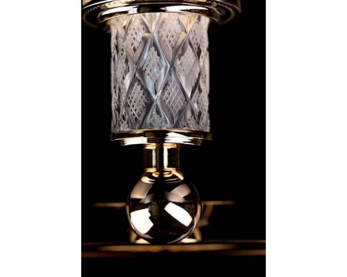 Boheme Murano Cristal Мыльница круглая подвесная, цвет: золото 10903-CRST-G Boheme Murano Cristal Мыльница круглая подвесная, цвет: золото 10903-CRST-G