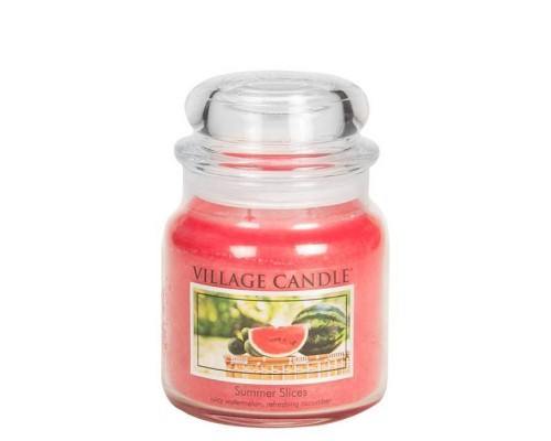 Декоративная свеча Village Candle Сочный арбуз (389 грамм)