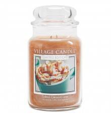 Декоративная свеча Village Candle Карамельный латте (602 грамма)