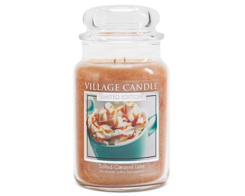 Декоративная свеча Village Candle Карамельный латте (602 грамма)