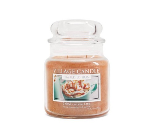 Декоративная свеча Village Candle Карамельный латте (389 грамм)