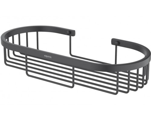 AQ4916MB полка для душа, матовый черный AQ4916MB