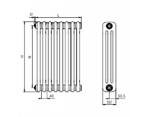 Rifar TUBOG TUB 3057-28-TI (Титан)