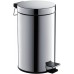 AQ4992CR корзина для мусора с педалью, 8л, полир. хром AQ4992CR