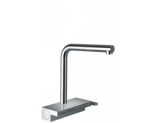 Смеситель для кухни, Hansgrohe, Aquno Select M81, цвет-хром