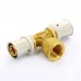 Тройник пресс-В UNI-FITT 20х1/2"х20