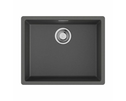 Мойка, OMOIKIRI, Yamakawa, шгв 556-456-200, отверстия для смесителя-отсутствуют, цвет-платина