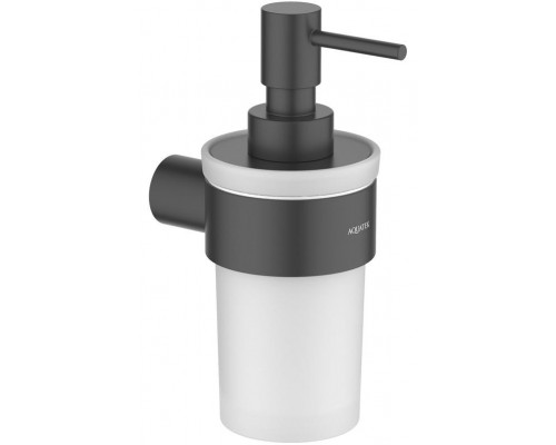 AQ4405MB ЛИРА дозатор, матовый черный AQ4405MB