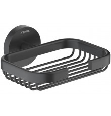 AQ4633MB БЕТТА мыльница решетка, матовый черный AQ4633MB