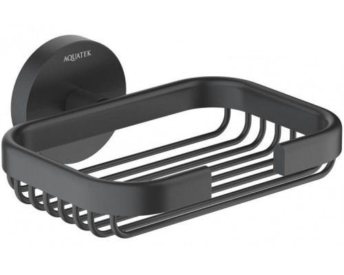 AQ4633MB БЕТТА мыльница решетка, матовый черный AQ4633MB