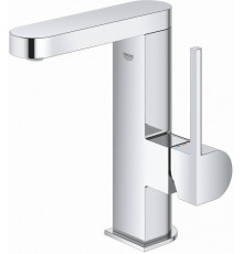 23871003 Plus Смеситель однорычажный для раковины со сливным гарнитуром, поворотный излив, M-Size, 5,7 л/мин, хром 23871003
