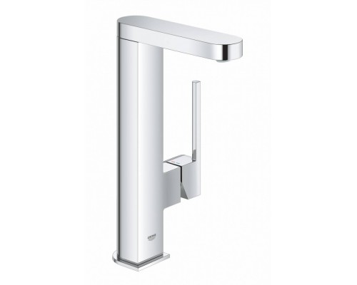 23873003 Plus Смеситель однорычажный для раковины с нажимным сливным гарнитуром, поворотный излив, L-Size, хром 23873003