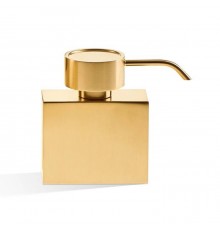 Дозатор для жидкого мыла, Decor Walther, DW 477, шгв 95-45-115, цвет дозатора-золото матовое