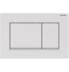 115.883.01.1 Клавиша смыва Sigma 30, двойной смыв,к 111.300/350/361/362/380/390/796 белый матовый лак, легко чистящееся покрытие, белый 115.883.01.1