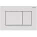 115.883.01.1 Клавиша смыва Sigma 30, двойной смыв,к 111.300/350/361/362/380/390/796 белый матовый лак, легко чистящееся покрытие, белый 115.883.01.1