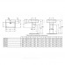 Умывальник Connect CUBE 60 3/вел 1/отв б/к Ideal Standard E794501