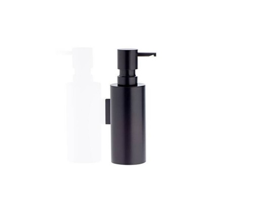 Дозатор для жидкого мыла, Decor Walther, MIKADO, WSP, шгв 55-80-180, цвет-черный матовый
