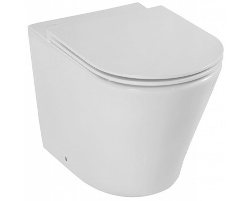 EDAA102-00 Rodin+ Приставной унитаз со стандартным ободом, белый EDAA102-00