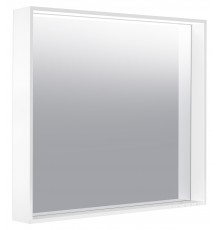 33097302500 PLAN Зеркало с подсветкой 800x105х700 mm белый 33097302500