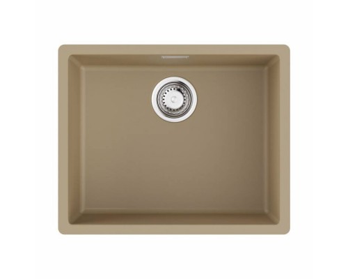 Мойка, OMOIKIRI, Yamakawa, шгв 556-456-200, отверстия для смесителя-отсутствуют, цвет-шампань