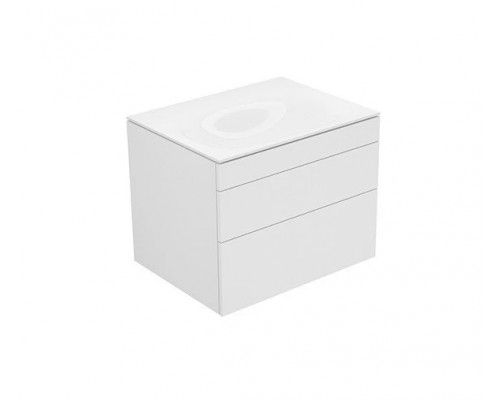 31541370000 EDITION 400 Тумба под умывальник 700x535x546 mm трюфель/трюфель 31541370000