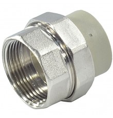 Муфта PP-R сер комб разъем Дн32х1 1/4" ВР РосТурПласт 15803