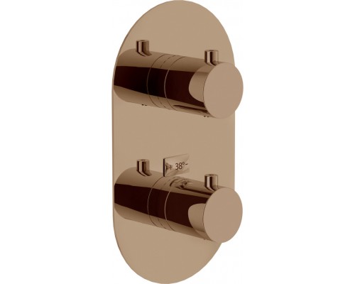 WE00102/TRCP LIVE термостатический смеситель для ванны (внешняя часть), красное золото WE00102/TRCP