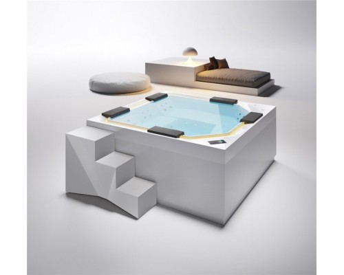 Минибассейн, Treesse, Superquarz, шгв 2200-2200-900, цвет-белый