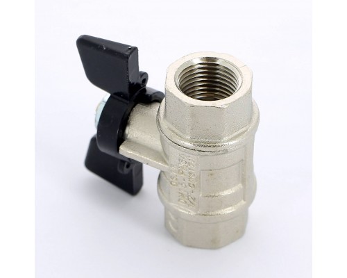 Кран шаровой ВВ NEVADA бабочка BUGATTI 1/2"