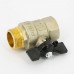 Кран газовый Pride LD ВВ 1/2" полнопроходной бабочка