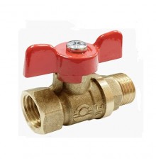 Кран шар лат 11Б27фт1М Ду15 Ру40 м/р полн баб VALFEX VF.218.LB1.012